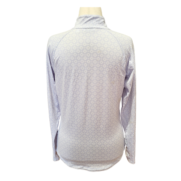 Walter Hagen Women's Pale Purple Print Performance UV Pullover Size M MSP$80 - 0