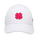 New Black Clover Women's Hollywood 23 Golf Hat - White/Pink-1