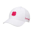 New Black Clover Women's Hollywood 23 Golf Hat - White/Pink-2