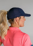 New William Murray Women's High Navy Ponytail Tech Hat 2.0-2