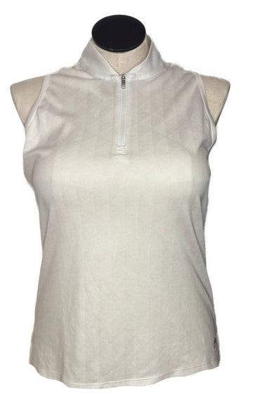 New Adidas Women's Racerback Golf Polo Size L