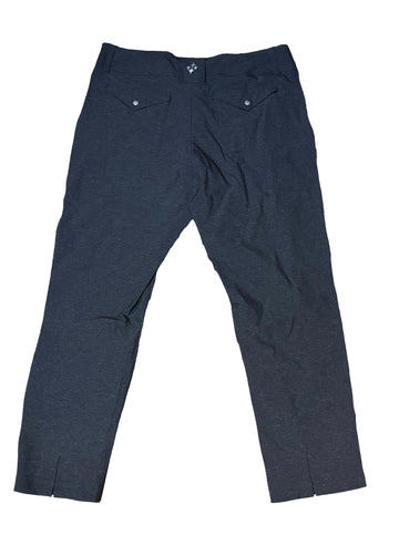 New Jofit Women's Heather Charcoal Cropped Golf Pant Size 10 MSP$98 - 0