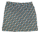 EP Pro White, Navy & Turquoise Patterned Skort Size 12 MSP$88-1