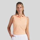 New Puma Women's Birdseye Sleeveless Golf Polo MSP$65-1