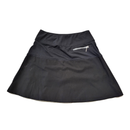 GGBlue Black Skort White Asymmetrical Pleats Size XS-2
