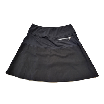 GGBlue Black Skort White Asymmetrical Pleats Size XS - 0