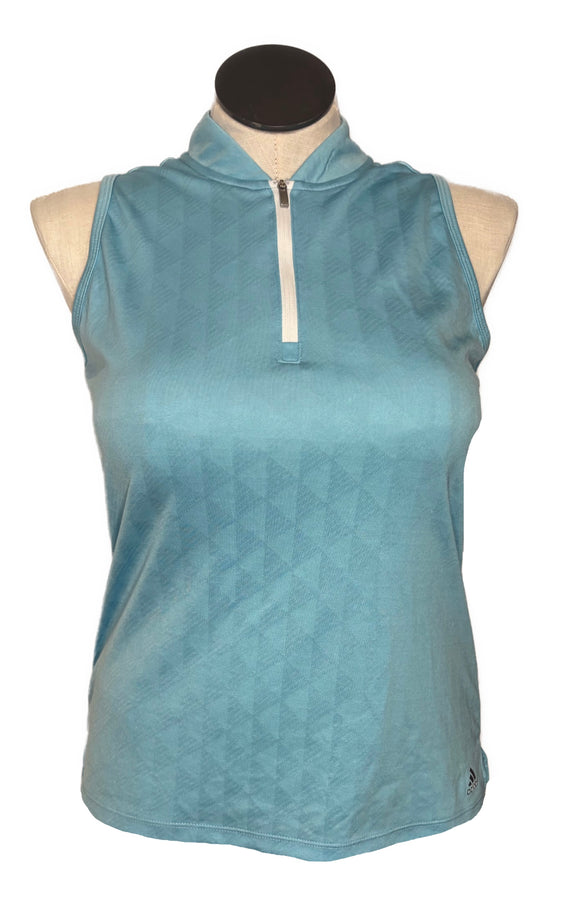 New Adidas Women's Racerback Golf Polo Size L