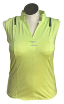 Jamie Sadock Neon Green Sleeveless Golf Top Size XL MSP$90-1