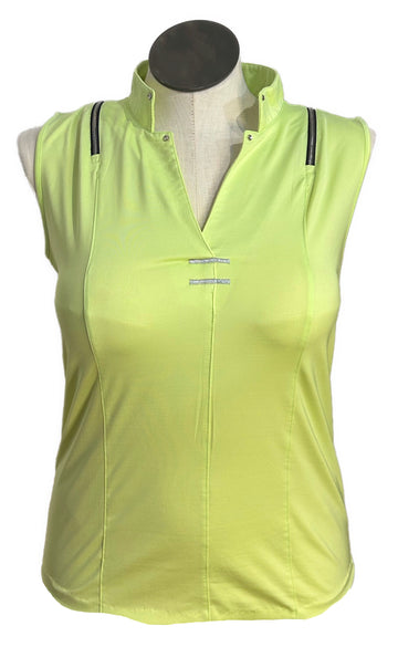 Jamie Sadock Neon Green Sleeveless Golf Top Size XL MSP$90