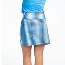 New Kinona Sport Summer Sass Golf Skort - Ocean Plaid Size L $138-3