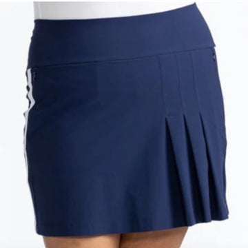 New Kinona Sport Party Pleat Golf Skort - Navy - Size XXS MSP$128