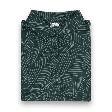 New Women's 2Putt Bermuda Leaf Sleeveless Golf Polo MSP$65 - 0