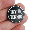 New Bogey Brothers "Try Tennis" Golf Ball Marker-2