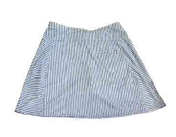 New Fairway & Greene Reagan Golf Skort- Blue Striped MSP$114 - 0