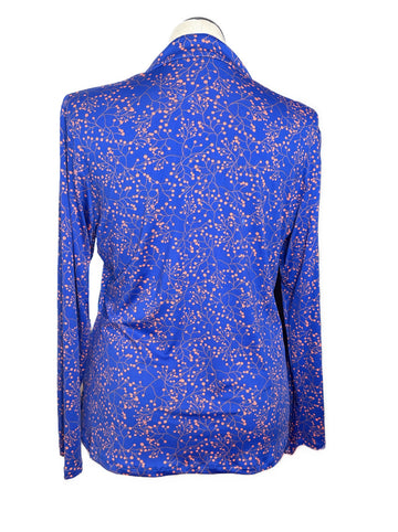 Court Haley Performance Coral & Cobalt Pullover Size XL - 0