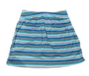 Adidas Navy, Blue & Aqua Woven Dash Print Skort Size L-2
