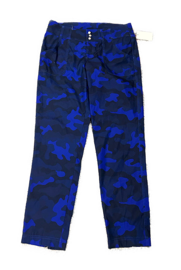 Jofit Women's Blue & Navy Camo Golf Pants Size 4
