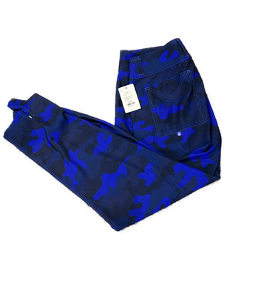 Jofit Women's Blue & Navy Camo Golf Pants Size 4 - 0