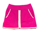 Kinona Hot Pink & White Center Zip Skort Size L-1