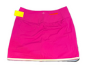 Kinona Hot Pink & White Center Zip Skort Size L-2
