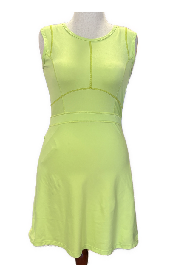 Title Nine Women's Lime Green Athleisure Dress Size M MSP$110