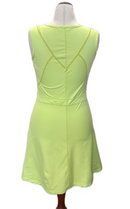 Title Nine Women's Lime Green Athleisure Dress Size M MSP$110-2