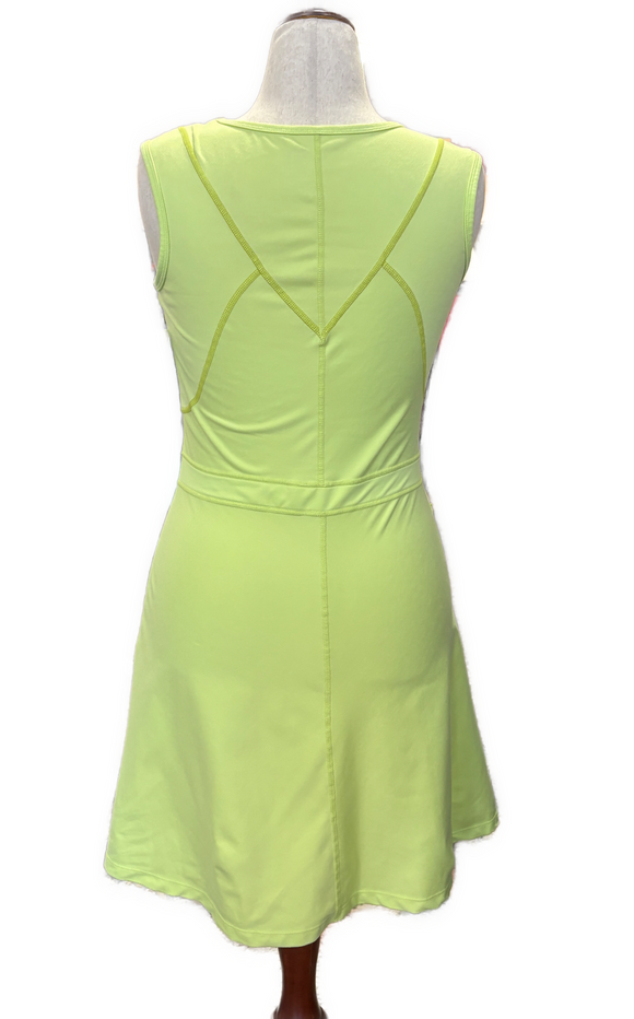 Title Nine Women's Lime Green Athleisure Dress Size M MSP$110