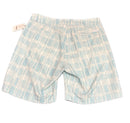 New Adidas White & Turquoise Printed Shorts Size 6 MSP$70-2
