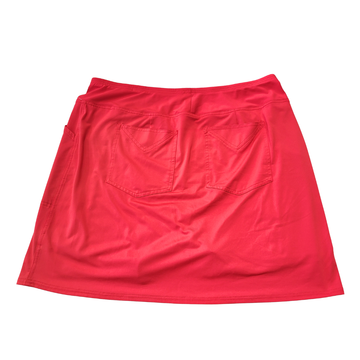 Jofit Solid Red Skort Size XL - 0