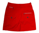 Jamie Sadock Women's Dark Orange Golf Skort Size 6-1