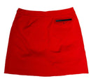 Jamie Sadock Women's Dark Orange Golf Skort Size 6-2