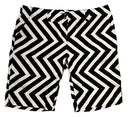 Loudmouth Black & White Zig Zag Short Size 14 MSP$95-1