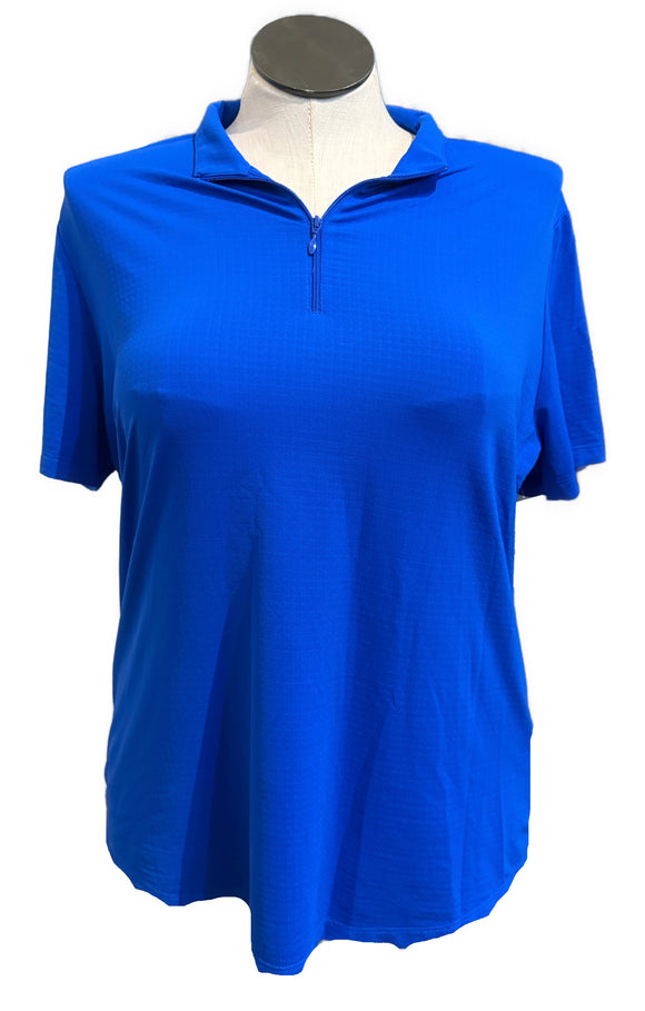 Ibkul Royal Blue Short Sleeve Size XXL