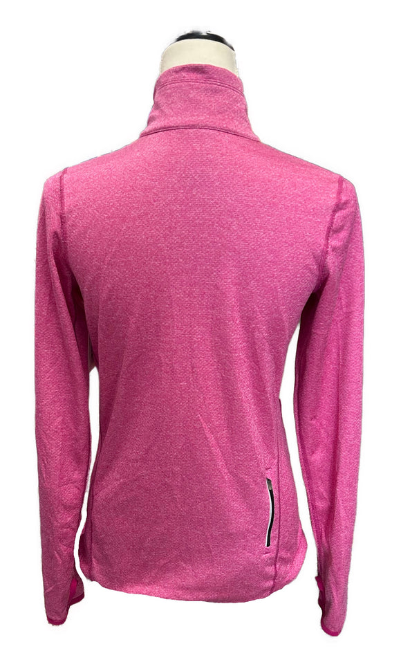 Women's Nike Dri-Fit Full-Zip Heather Magenta Running Jacket Size S