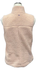 Calia Light Pink Sherpa Fleece Vest Size M MSP$80-3