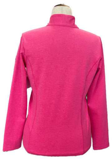 EP Pro Pink Heathered Women's Full-zip Golf Jacket Size M - 0