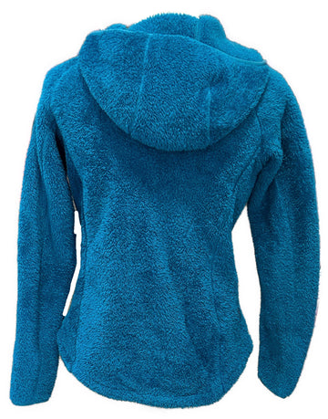 Women's Rab Teal Hooded Sherpa Fleece Jacket Size M MSP$150 - 0