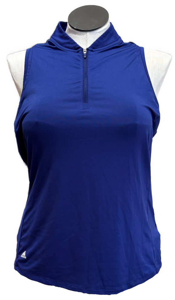 Adidas Women's Deep Purple Sleeveless Golf Top Size XL