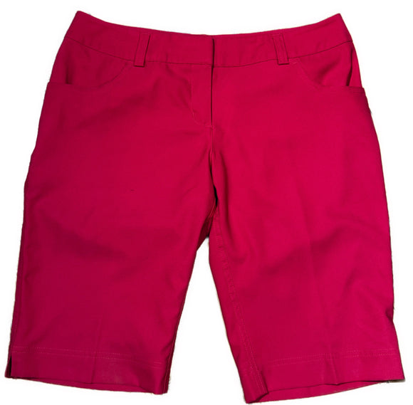 Adidas Magenta Climalite Shorts Size 4