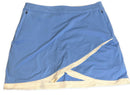 New Peter Millar Light Blue Golf Skort w/White Piping Size L MSP$99-1