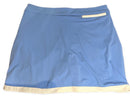 New Peter Millar Light Blue Golf Skort w/White Piping Size L MSP$99-2