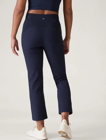 Athleta Women's Navy Fairway Golf Pant Size 12 MSP$129 - 0