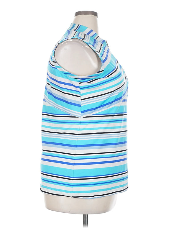 Tail Activewear Jackie Sleeveless Golf Top - Oceana Coast Size XXL MSP$93