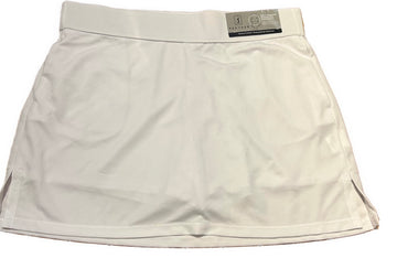 New PGA Tour White Tummy Control Golf Skort Size XL