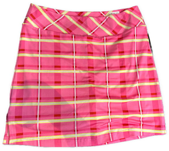 Golftini Women's Pink Off the Grid Golf Skort Size M MSP$128