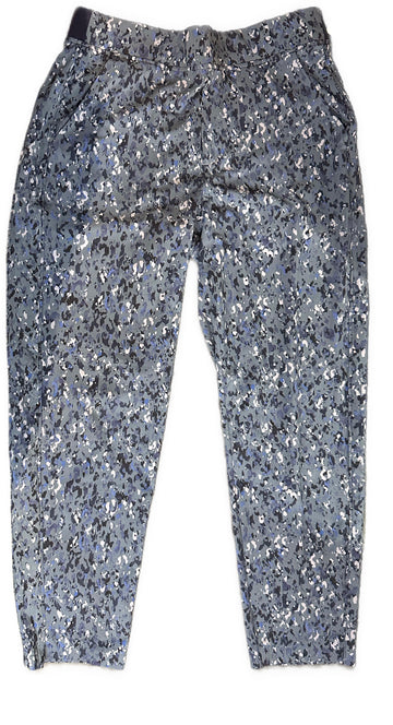 Athleta Women's Navy Speckled Brooklyn Ankle Pant Size 10 MSP$99