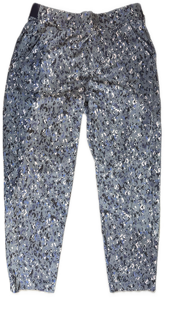 Athleta Women's Navy Speckled Brooklyn Ankle Pant Size 10 MSP$99