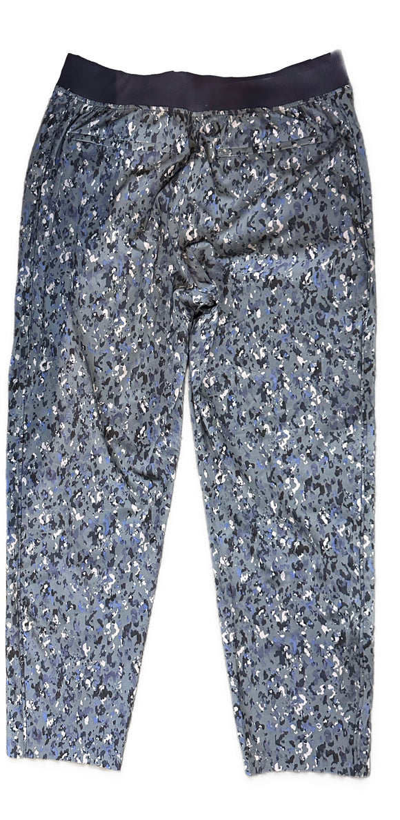 Athleta Women's Navy Speckled Brooklyn Ankle Pant Size 10 MSP$99