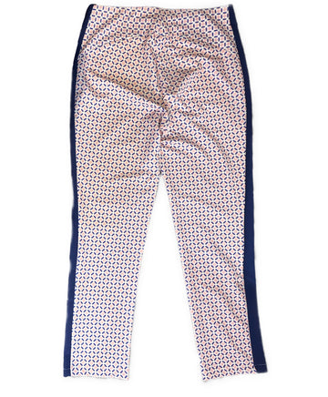 Tail Women's Pink & Blue Patterned Golf Pants Size 12 - 0
