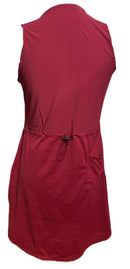 Adidas Women's Cranberry Sleeveless Golf Dress Size S MSP$120-2